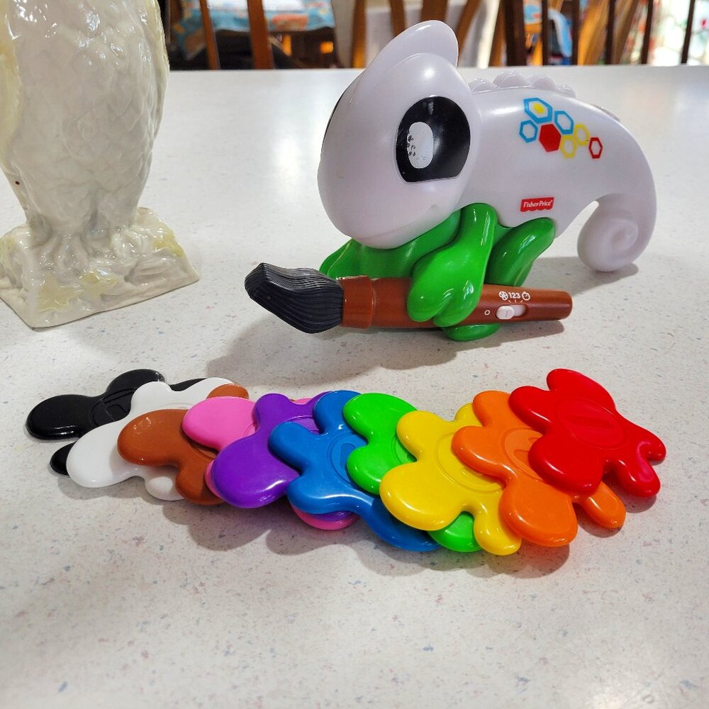 Colorful Chameleon Learning Toy